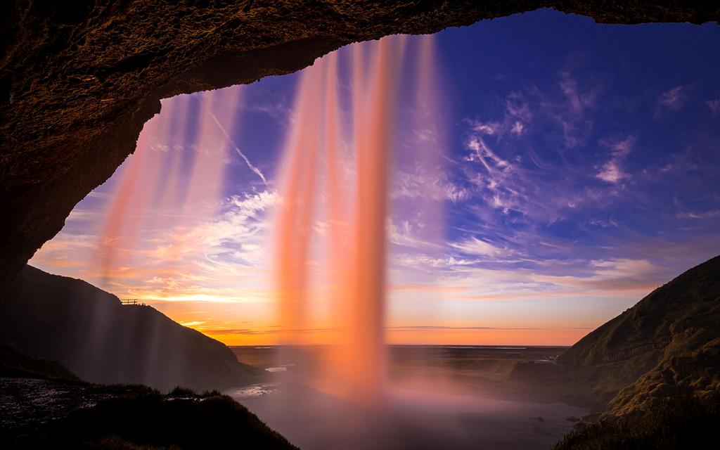 Skógafoss waterfall in Iceland